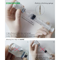 Disposable Syringes with Plastic Needle for Medicine Dissolving